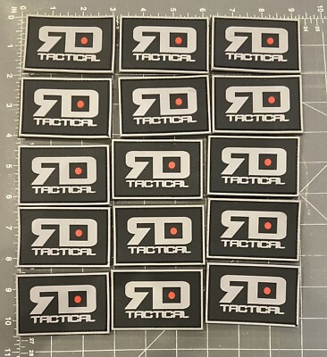 RD TACTIQUE RED Dot Logo Airsoft Mire Optiques Tactique Patch Badge