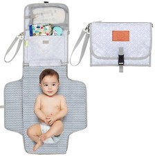 Baby Portable Diaper Clutch Changing Pad Mat Waterproof Travel Foldable Washable