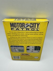 Matchbox: Motor City Patrol Nintendo NES Complete CIB Rare!!!