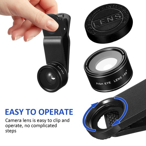 Sturdy Wide Angle Lens Multifunctional Lens Mobile Phone Lens CPL Filter - 第 6/12 張圖片