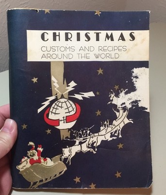 Vintage 1959 Air Force Wives Christmas Customs And Recipes Around The World Book