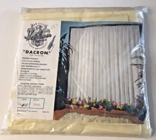 Vintage An Ellis Heirloom Curtain in Package 36" x 60" Dacron Polyester