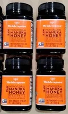 LOT OF 4+ POUNDS - Wedderspoon RAW Multifloral Manuka Honey KFactor 16 - FRESH!