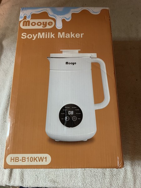 Máquina automática de leche de nueces de 35 oz con 10 hojas casera de avena de almendras máquina de soja