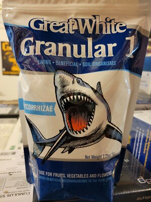 Great White Granular Mycorrhizae 2.2 Lbs - 1 Kg Living Beneficial Soil Organisms