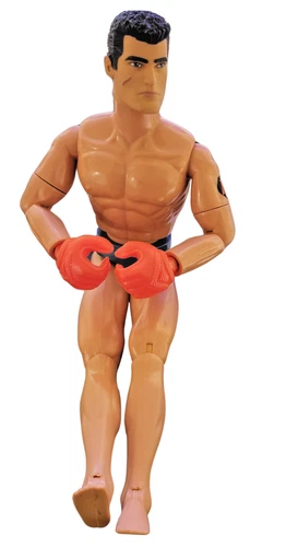 1994 Hasbro G.I.Joe Orange Gloves articulated  Action Figure Scar Face 12"
