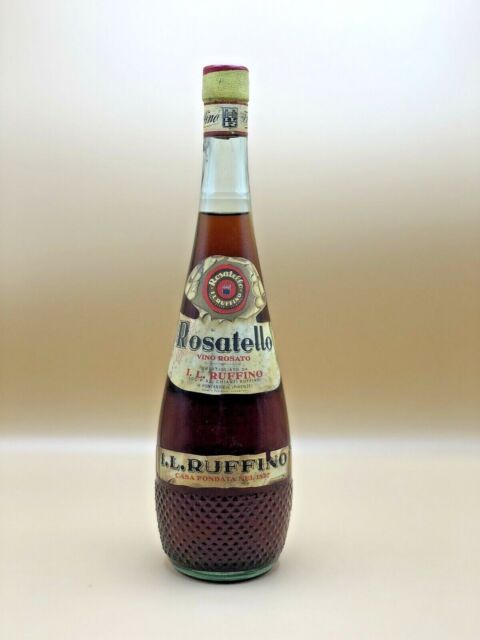 Ruffino Rosatello 1960's Vino Rosato 72cl 11 7% Ruffino Rosatello 1960's Vino Rosato 72cl 11 7%