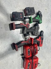 Snap On 18v 38 Impacts Drill Lights Batteries And 2 Chargers