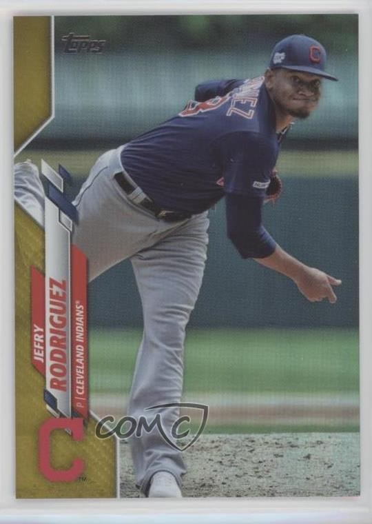 2020 Topps Update Gold Foil Jefry Rodriguez #U-239 2f9