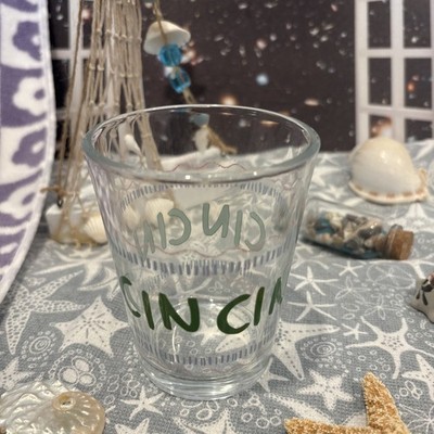 DRINKWARE  Cin Cin  Glass Cup By Made For Retail BRAND NEW