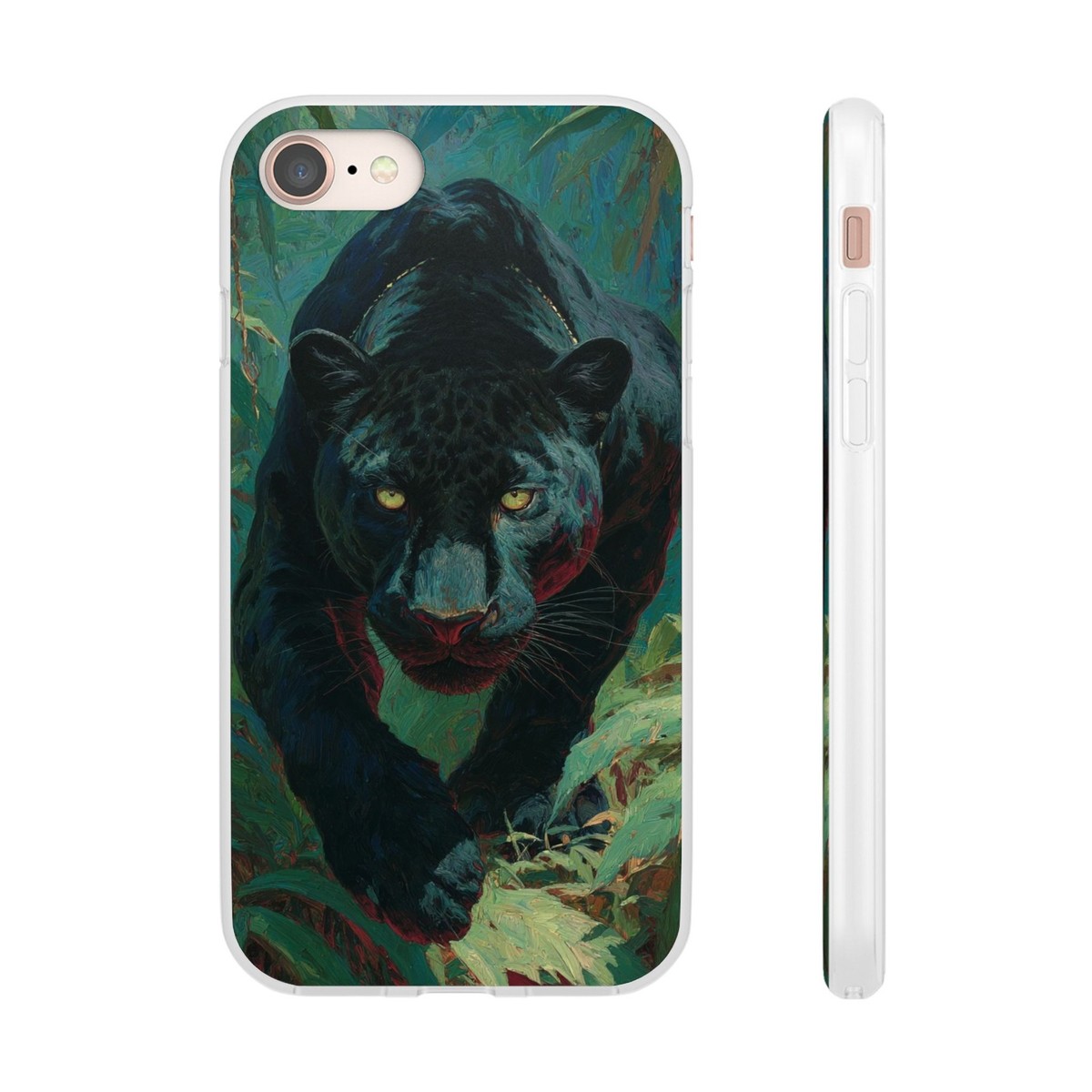 Black Panther Illustration Phone Case | Flexi Case | eBay