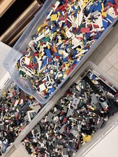 Bulk LEGO LOT 5 pound box of Bricks, parts, Pieces, Tires accessories five pound