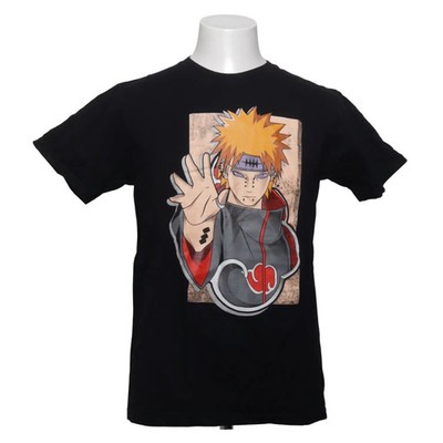 Crunchyroll, T-shirt, Größe: L, Schwarz/Mehrfarbig, Baumwolle, Print #EMV