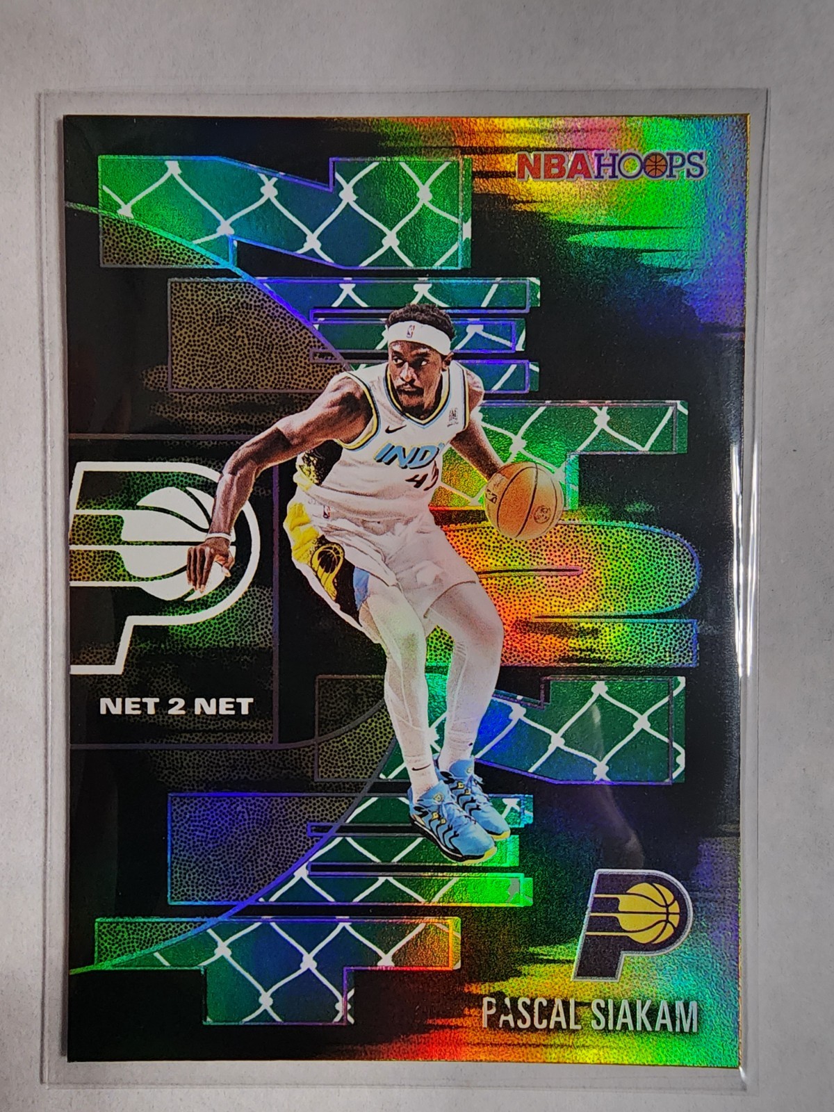 2025-26 Topps NBA Hoops - Net 2 Net Pascal Siakam #NTN-25 Green Hoops