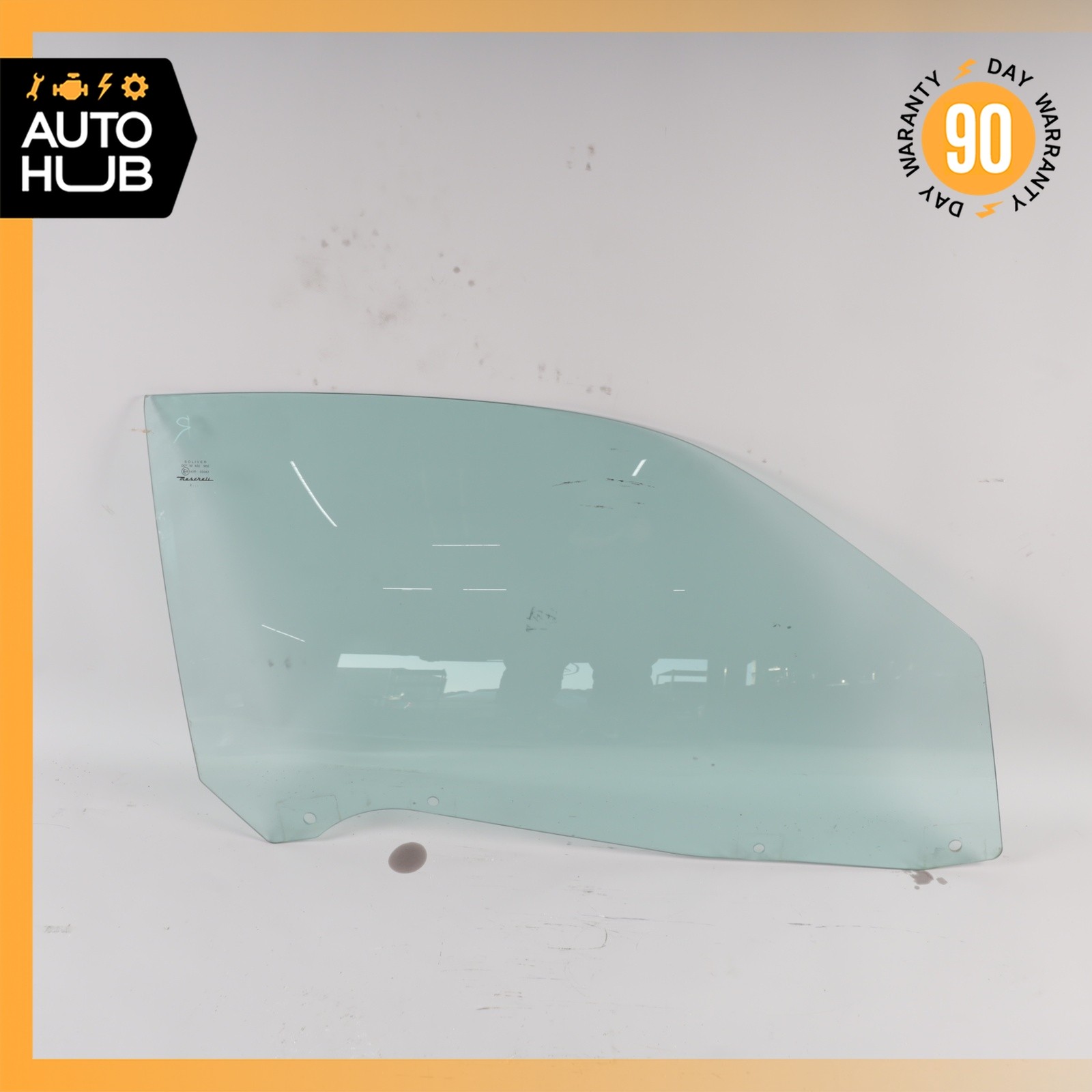 02-07 Maserati M138 Coupe 4200 GT Right Passenger Side Door Window Glass OEM