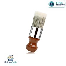 Multi-Purpose Horse Hair Cleaning Brush for Leather Wood with Ergonomic Grip