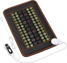 Far Infrared Heating Pad,Natural Jade and 2 Different Tourmaline Heating...
