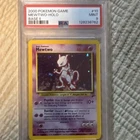 Pokemon TCG 2000 Mewtwo 010/130 Base Set 2 Holo Rare PSA 9 Age 6+
