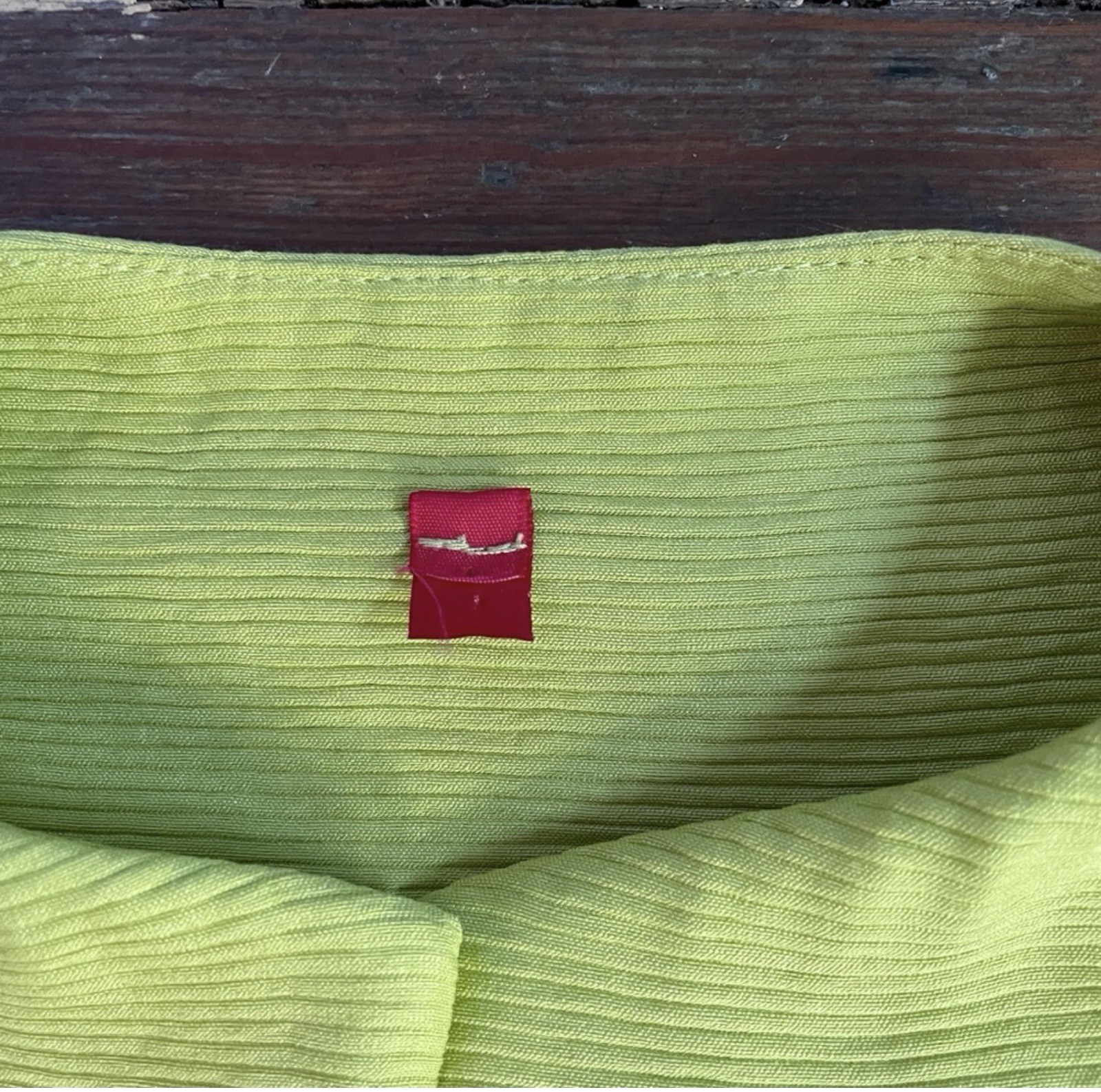 IC Collection Lime Ribbed Single Button Asymmetri… - image 12