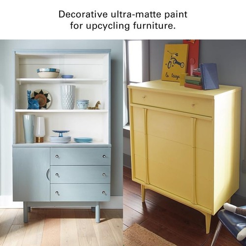 Chalk Paint Ultra Flat Decorative Coverage Easy Clean Vintage Finish 1 Qt New - Picture 5 of 7