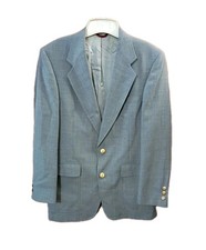 HART MARX JACK NICKLAUS GOLDEN BEAR Blazer Sz 40 SPORT COAT Gray Jacket