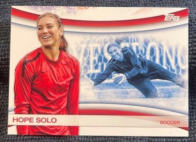 Hope Solo 2012 Topps U.S. Olympic Team Games of the Xxx Olympiad Insert #OLY-10
