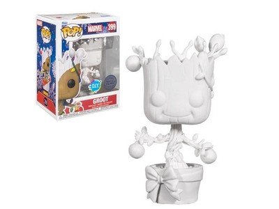 Funko POP! Marvel Holiday Groot DIY #399 Vinyl Figur Neu/OVP