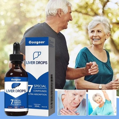 1-5PCS 30ml Liver Drops Liver Liquid Drops Ultra Absorption Natural Formulation