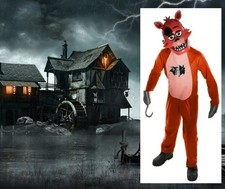 Five Nights At Freddys size M 8 Foxy Fox Rubies Halloween Costume, Mask