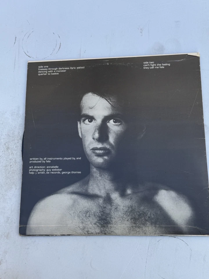 1981 No Wave Oddity EP Synthesizer FELA JOHNSON Private/ Small Label Issue! RB2 - Image 2 of 4