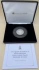 90th Birthday Queen 2016 £5 Silver Proof Piedfort Coin