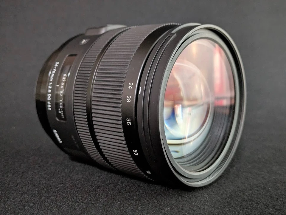 Sigma 24-70mm f/2.8 DG OS HSM Art Lens Canon EF w/Box Tested Japan Fast Shipping - Image 3 of 4