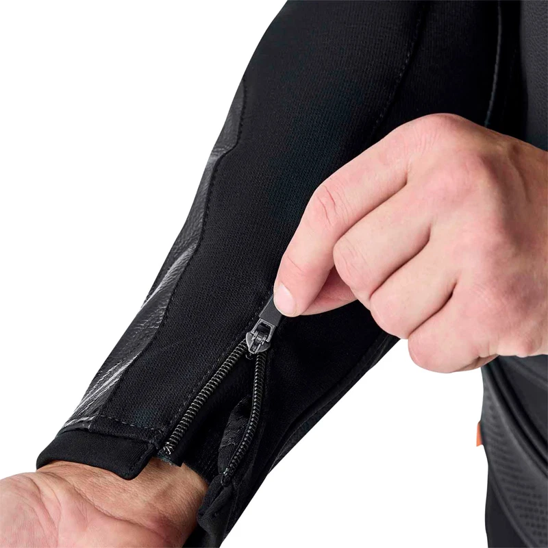 RST Tractech Evo D3O Leather Black White, photo 8 of 11