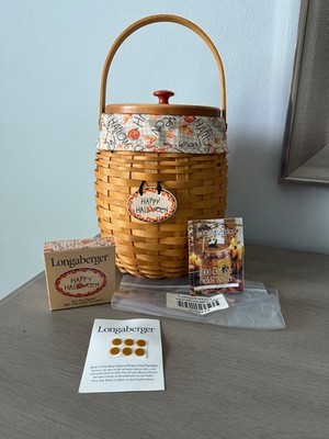 Longaberger Happy Halloween 2000 October Fields Basket Combo