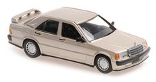 Mercedes W201 190 E 2.3-16 1984 rauchsilver diecast modelcar Maxichamps 1:43