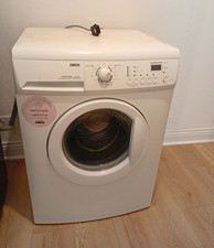 Zanussi FL1080 White Freestanding Front-Loading Washing Machine Door Window