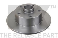 2X Bremsscheibe NK 204757 FüR Audi A4 B5 8D5 8D2 Avant Hybrid TDI