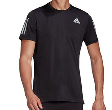 Image of adidas Own The Run Tee Mens - Running Top / Training T-Shirt - Black - All Sizes