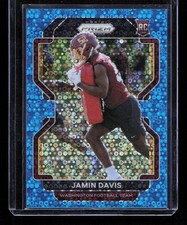 Jamin Davis 2021 Panini Prizm #383 Blue No Huddle Rookie /79