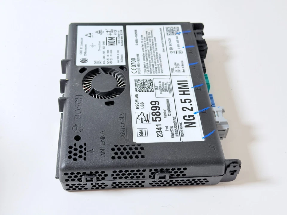 2016 CHEVROLET IMPALA HMI HUMAN INTERFACE CONTROL MODULE OEM 23415899 - Image 3 of 4