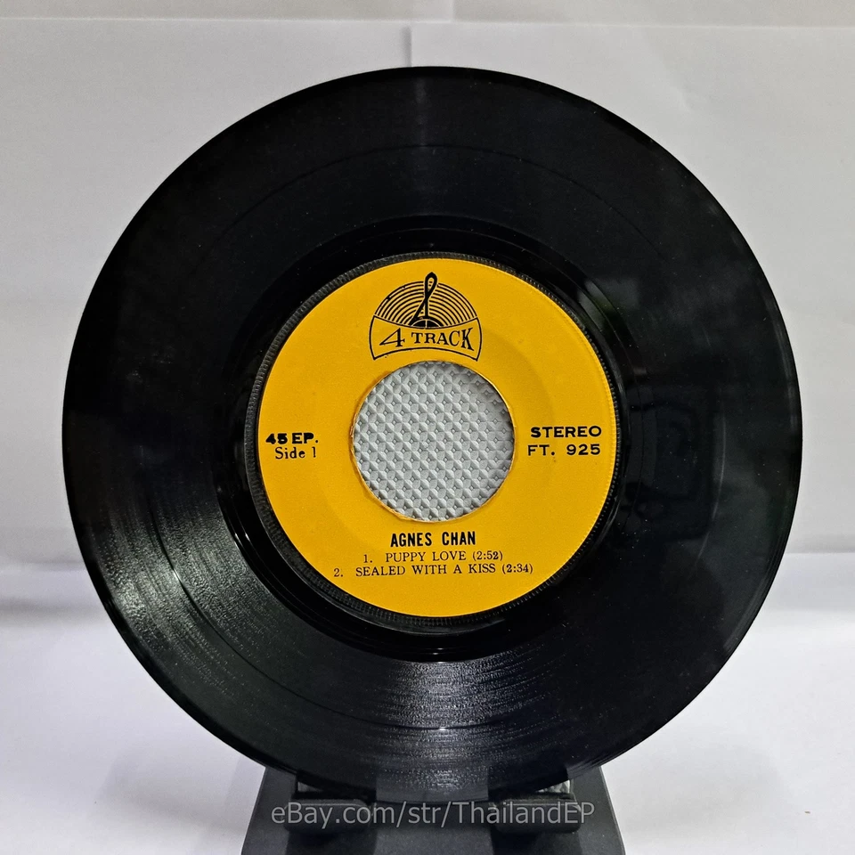 AGNES /PUPPY LOVE /SUPERSTAR / THAI EP 7" THAILAND 45RPM Foto 3 de 4