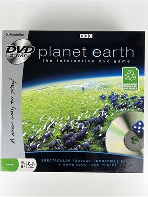 BBC Planet Earth The Interactive DVD Family Game (2007), by Imagination Open Box