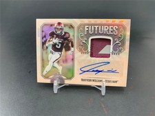 2019 PANINI LEGACY TRAYVEON WILLIAMS FUTURES ROOKIE JERSEY PATCH AUTO
