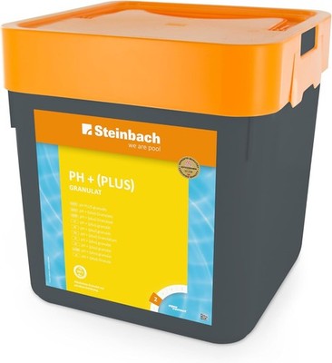 Steinbach 5 kg Ph Plus Granulat Erhöher Pool Schwimmbad Wasserpflege Poolchemie
