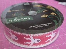 Members Mark Christmas Ribbon 50 Yards x 1.5" Large Roll