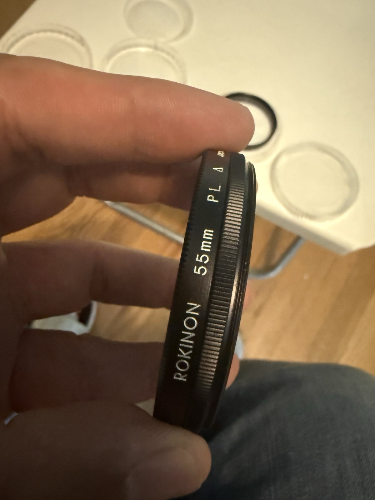 Rokinon 55mm  And Rokunar 55mm  Lens With Cases