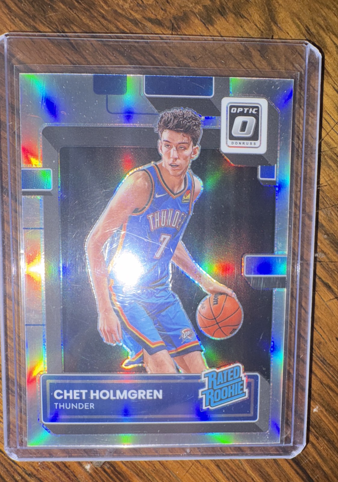 2022-23 Panini Donruss Optic - Rated Rookie Chet Holmgren #208 Holo Prizm (RC)