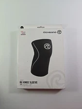 Rehband RX Knee Sleeve 7mm Strong Support Unisex Black S