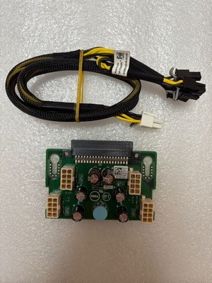 Dell Poweredge T630 T640 GPU Power Supply Expansion Board X7C1K w/Cable DRXPD