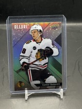 Connor Bedard 2024-25 UD Allure Glitter Bomb #94 Chicago Blackhawks